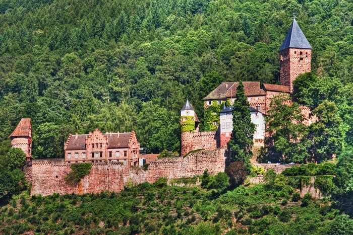 Zwingenberg Castle in Germany