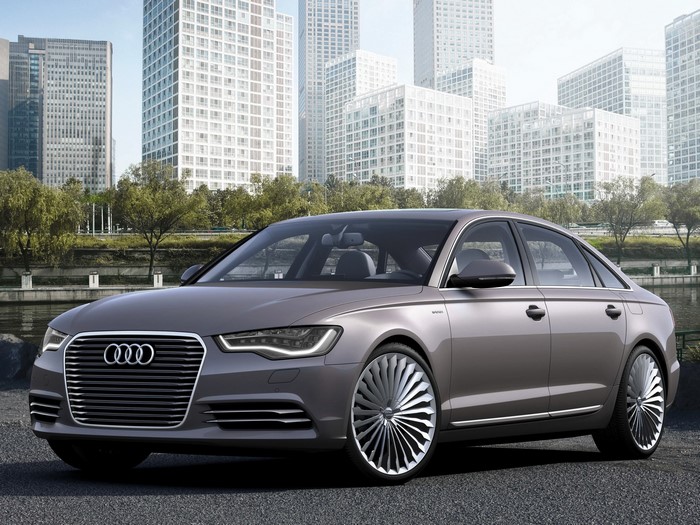 Audi A6 e-tron concept car