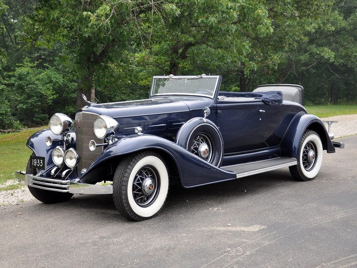 1933 Cadillac V12 370-C Convertible Coupe