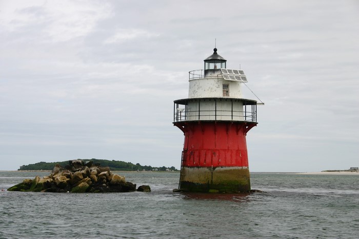 Duxbury Pier Lighthouse, Plymouth Harbor, USA