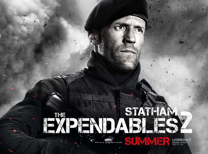 Jason Statham in The Expendables 2