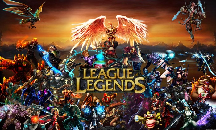 League of Legends characters montage
