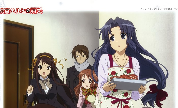 The Disappearance of Haruhi Suzumiya, Slapstick Potluck Party