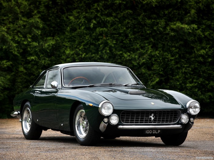 Green Ferrari 250 GT Berlinetta Lusso