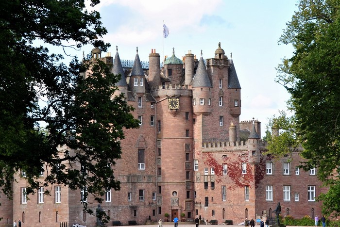 Glamis Castle in Scotland