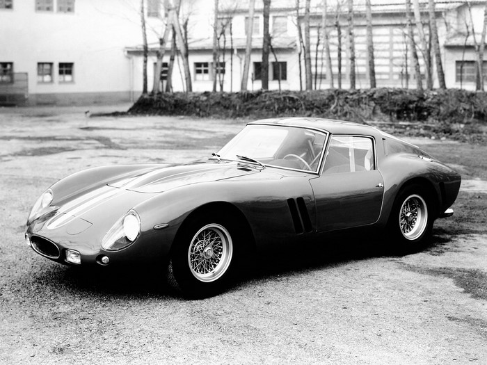 Ferrari 250 GTO parked outdoors