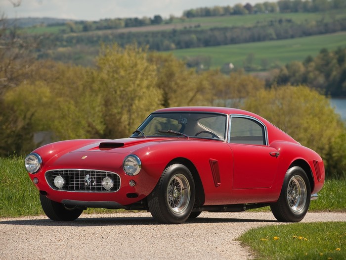 Red Ferrari 250 GT Berlinetta