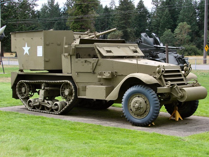 M15A1 AA Half-Track