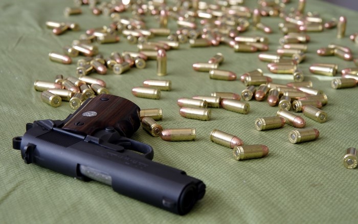 Pistol and Ammunition