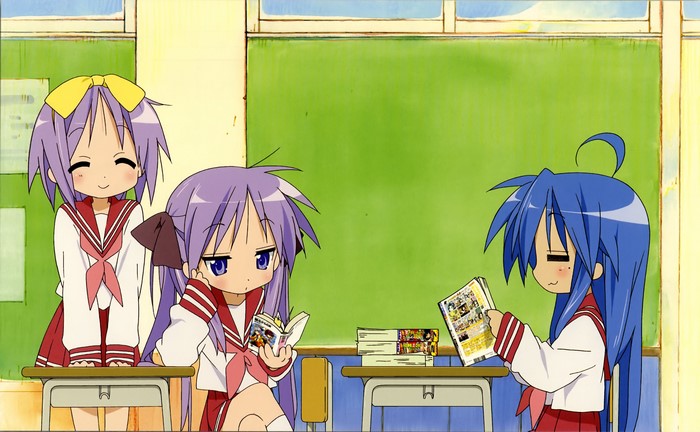 4K Lucky Star girls in classroom