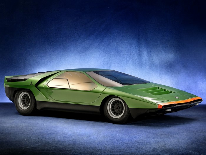 Green Alfa Romeo Car