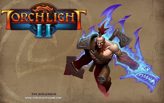 The Berserker from Torchlight II