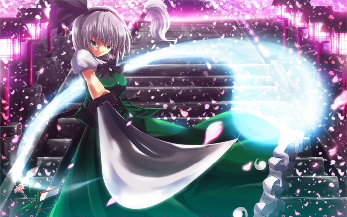 Youmu Konpaku from Touhou Project