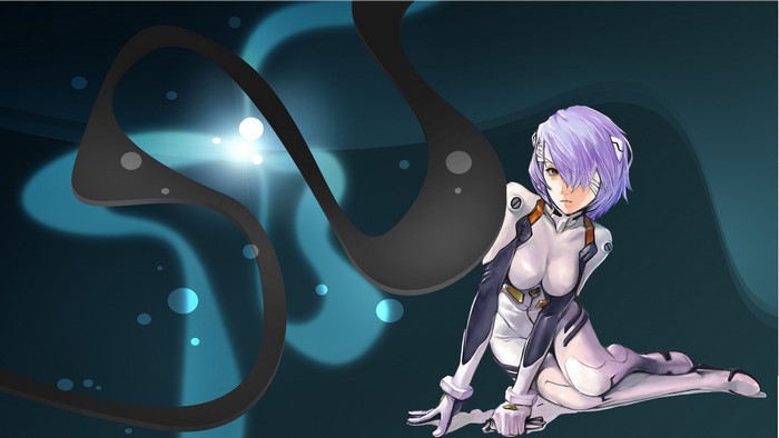 Rei Ayanami from Neon Genesis Evangelion