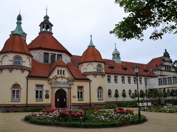 Sanatorium building in Sopot, Poland
