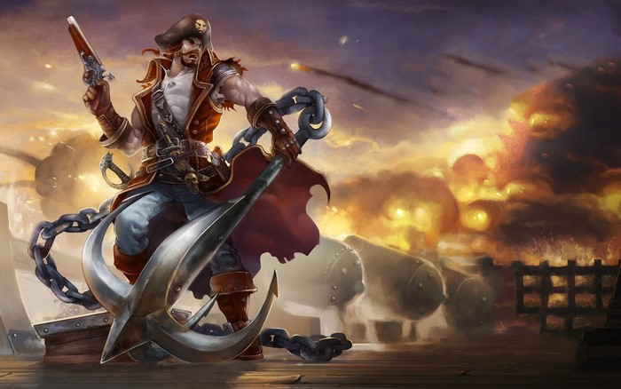 Gangplank from League of Legends