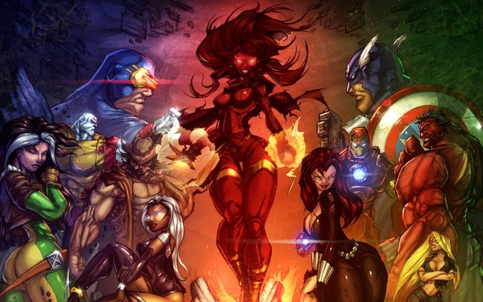 Marvel Heroes and X-Men Assemble