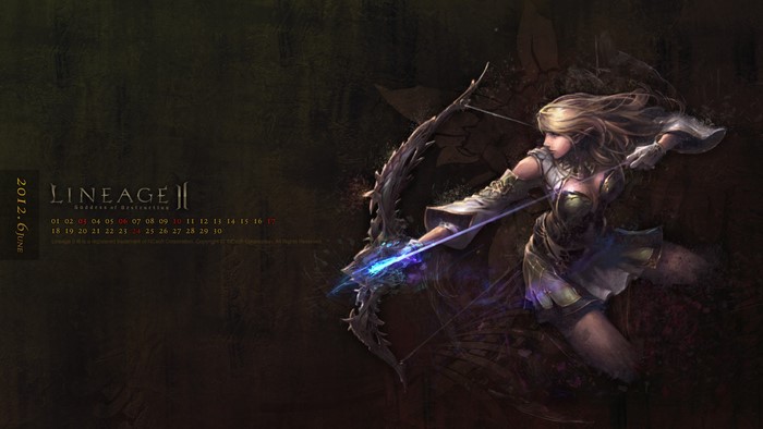 Lineage 2 Archer Goddess of Destruction
