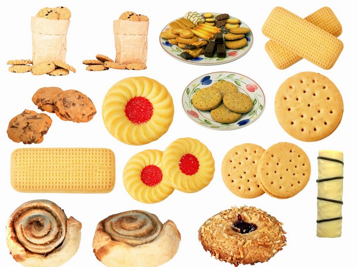 Assortment of cookies and pastries