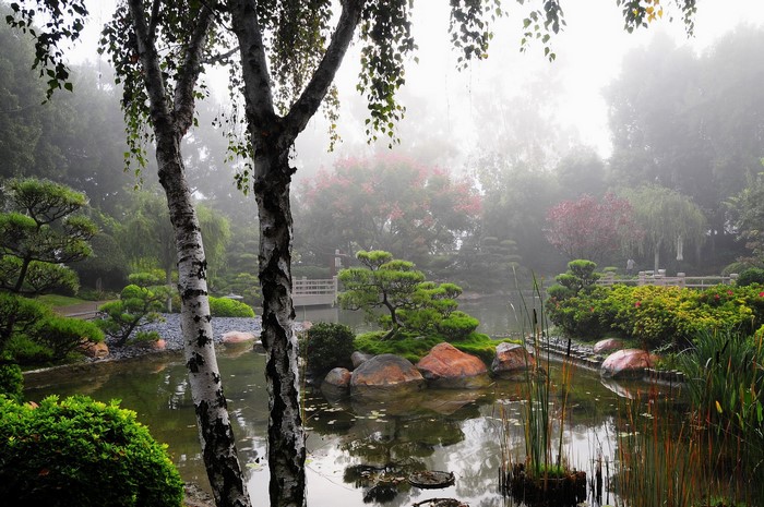 Earl Burns Miller Japanese Garden in California