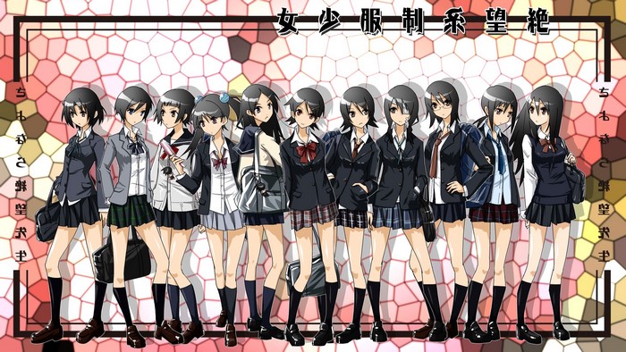 Sayonara Zetsubou Sensei schoolgirls