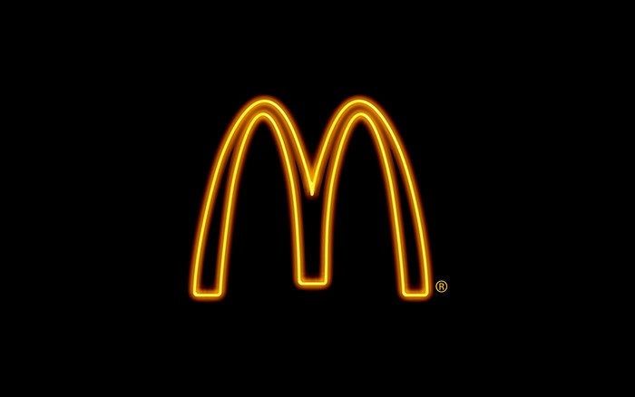 McDonald's Logo Emblem 4K
