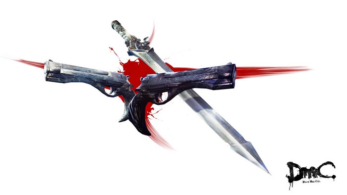Dante's Rebellion and Ebony & Ivory from Devil May Cry