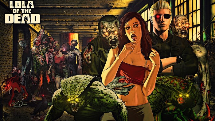 Lola of the Dead zombie horror