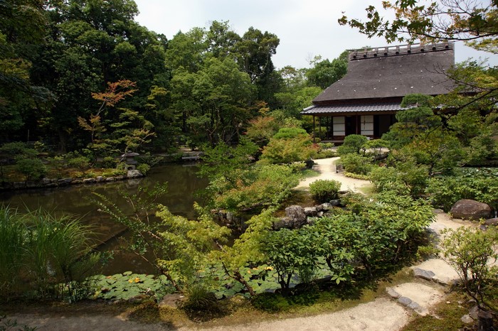 Isuien Garden in Nara, Japan