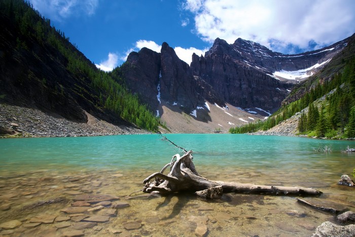 Lake Agnes in Banff National Park, Canada