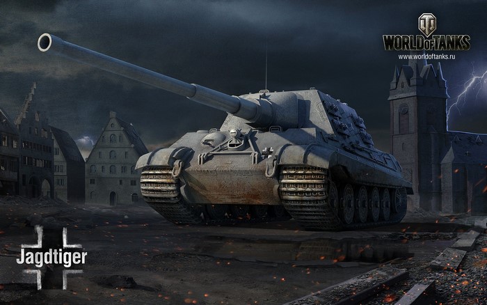 Jagdtiger tank from World of Tanks