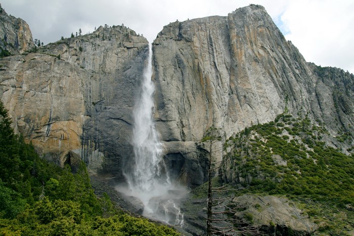 Yosemite National Park Waterfall in California