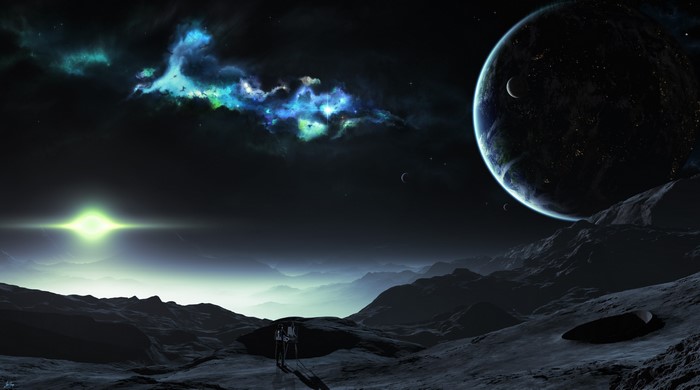 4K Surface of planets