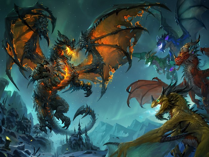 Dragons in World of Warcraft