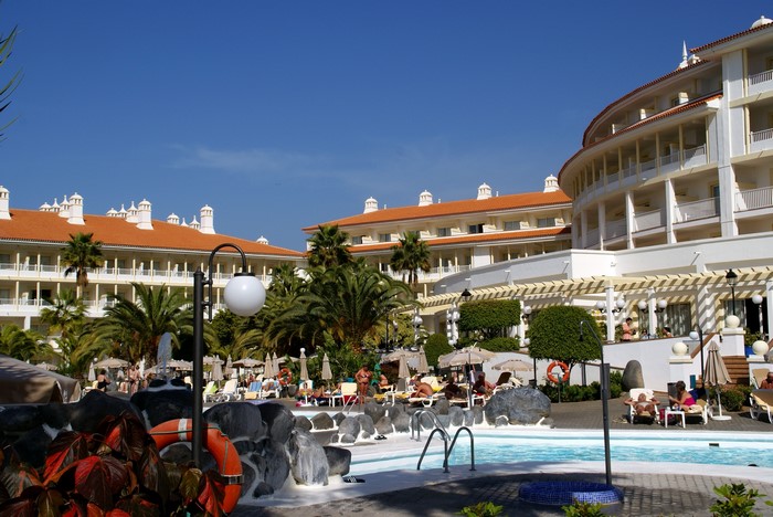 Resort with pools in the Canary Islands, Spain