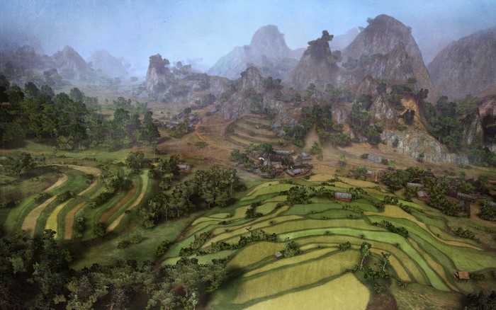 World of Tanks landscape from above