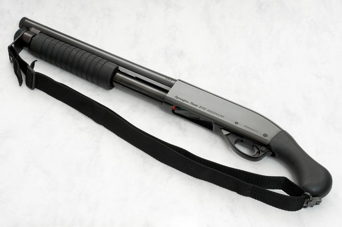Remington Model 870 Magnum Shotgun with Sling