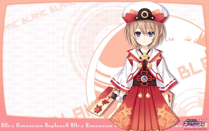 Blanc from Hyperdimension Neptunia V