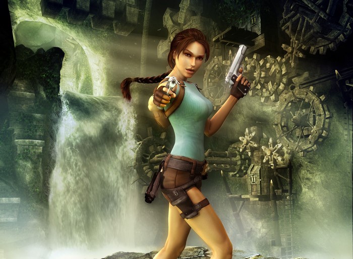 4K Lara Croft in Tomb Raider Anniversary Action