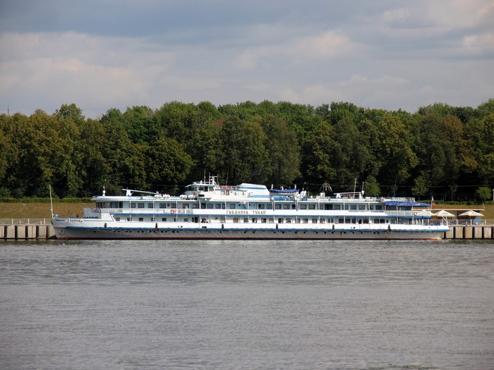 Gabdulla Tukay ship on a river
