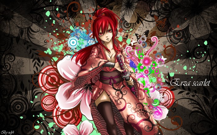Erza Scarlet from Fairy Tail
