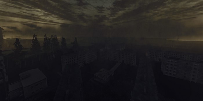 CryZone Online abandoned city skyline