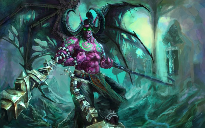 Illidan Stormrage from World of WarCraft