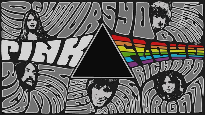 Pink Floyd band members and prism