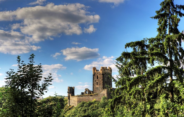4K Burg Wernerseck Castle in Germany