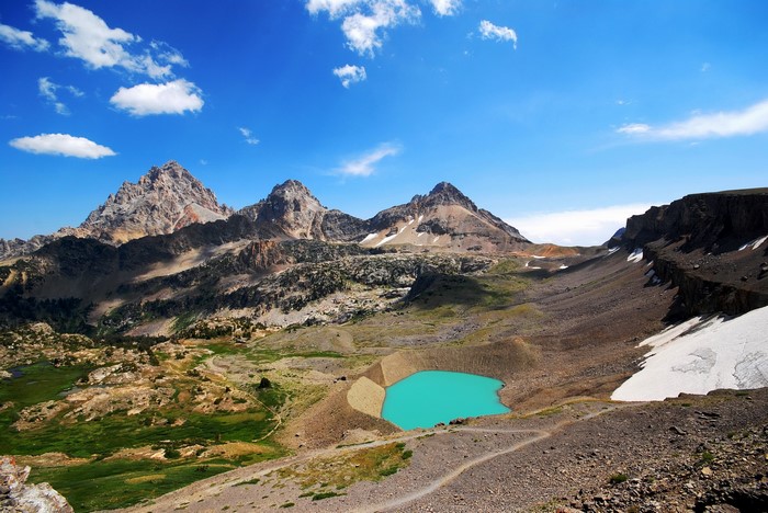Grand Teton National Park Mountains and Lake