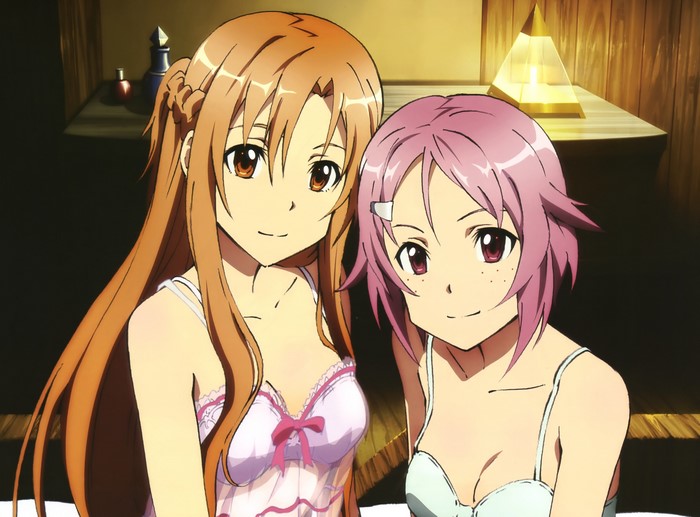 Asuna and Sinon from Sword Art Online