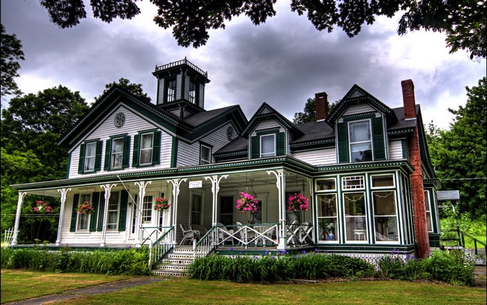 Victorian house in Ashland, New York