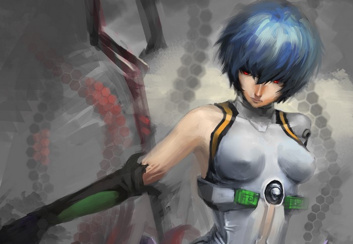Rei Ayanami from Neon Genesis Evangelion