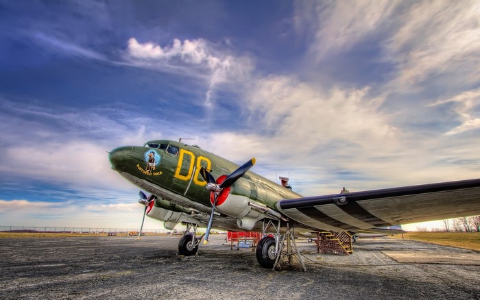 Douglas C-47 Skytrain "Buffalo Duck" airplane
